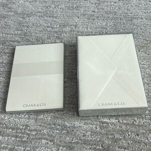Crane & Co 25 Ecruwhite Kid Finish Response Cards & Envelopes